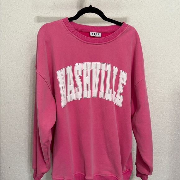 Nash - Nashville Pink Sweatshirt - Picture 1 of 3